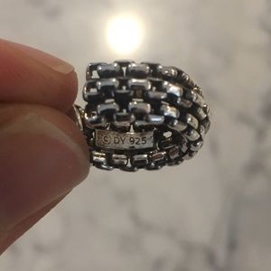 David Yurman Jewelry - David Yurman Sterling Silver Hoop Earrings David Yurman Jewelry - David Yurman Sterling Silver Hoop Earrings